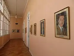 Pasillo del edificio.