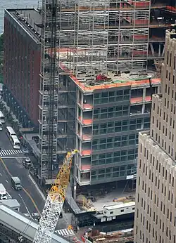 La construcción en 2007.