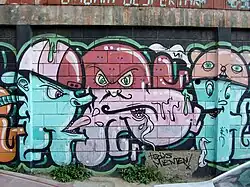 Junto a la estación inferior