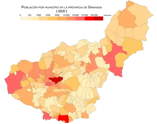 Población por municipios 2021