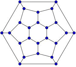 24-fullereno (grafo trapezoedro hexagonal truncado)