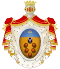 Gran escudo de armas de los Médici de Ottajano