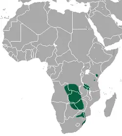 Área de distribución