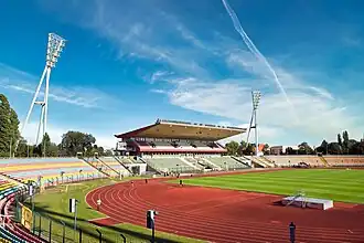 El Friedrich-Ludwig-Jahn-Sportpark de Berlín, sede de la final.