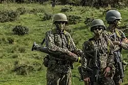 Infantería brasileña.
