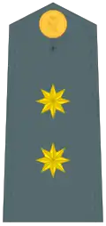 Divisa de teniente coronel