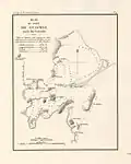 Mapa de Guaymas en 1844