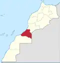 Guelmim-Río Noun (Parcialmente dentro del Sahara Occidental)