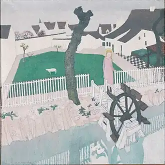 El jardín de Santa Inés, 1911, Van Buuren Museum & Gardens