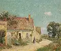 Gustave Loiseau Chaumiere en Normandie
