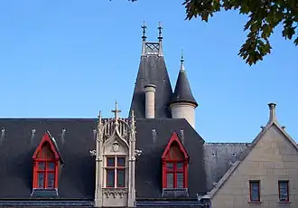 Vista de las cubiertas