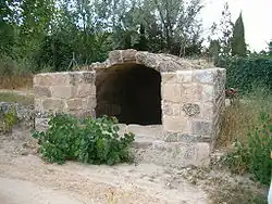 Cisterna romana del siglo III en Fuentealbilla, España.