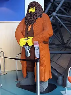 Modelo Lego de Rubeus Hagrid