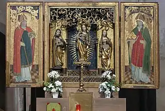 Retablo de la Virgen del Santísimo Sacramento en Saint-Georges de Haguenau.[72]​