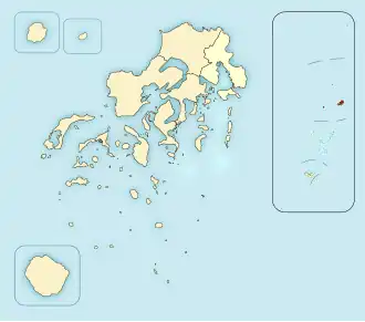 Ta'anea ubicada en Hahake