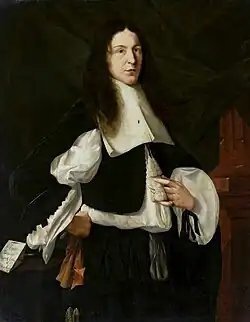 Retrato de Michael Lolien con una mosca en el cuello (1665), Museo Nacional de Varsovia