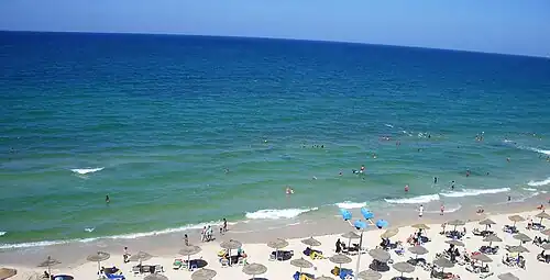 Playa de Hammamet (Túnez)