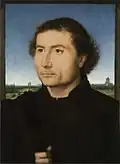 Retrato de hombre, de Hans Memling, ca. 1470.
