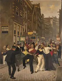 Johan Coenraad Braakensiek (1926): Hartjesdag, Museo de Ámsterdam.