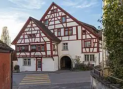 Casa con entramado de madera en Schaffhouse