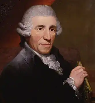 Haydn retratado por Thomas Hardy