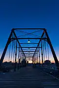 Puente Hays Street (1881), después de la rehabilitación, en San Antonio (TX)