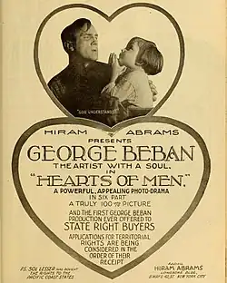 Cartel de Hearts of Men (1919)