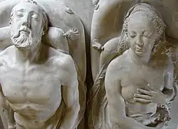 Orantes del Monumento funerario de Enrique II de Francia y Catalina de Médici (Basilica de Saint Denis).