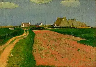 Paisaje de Pont-Aven, 1889