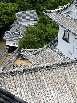 Detalle de la techumbre.