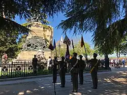 Elogio de los capitanes Daoiz y Velarde en el Alcázar de Segovia el 2 de mayo de 2019