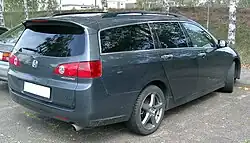 La séptima generación del Honda Accord con carrocería wagon