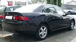La séptima generación del Honda Accord (versión europea/japonesa con carrocería sedan)