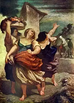 El molinero, su hijo y el burro, 1849.