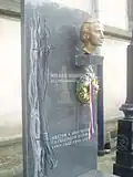 Tumba simbólica de M. Horáková en el Cementerio de Vyšehrad (ejecutada y no sepultada)