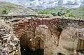 Ruinas de la iglesia de los santos Quirico y Julita.