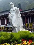 Estatua moderna de Yang Guifei.