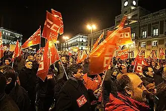 Manifestación en Madrid