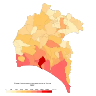 Población por municipio (2021)