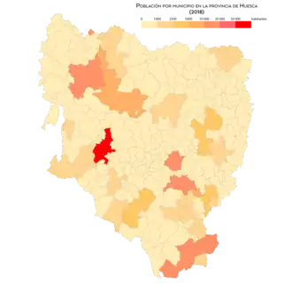 Población por municipio (2018)