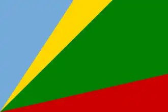 Bandera mapuche del territorio huilliche.