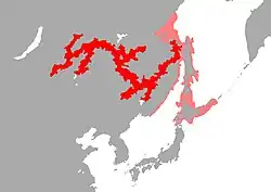 Área de existente (residente). Área de existente (no reproductivo).