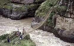 Puente de Qeswachaca de Quehue