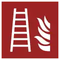 F003 – Escalera contra incendios