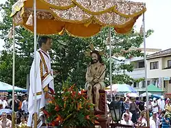 Jesus condenado a muerte.