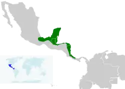 Distribución de I. wagleri