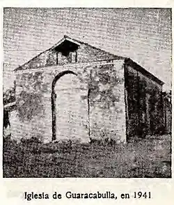 Iglesia de Guaracabulla en 1941
