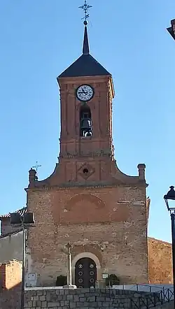 Fachada principal de la Iglesia