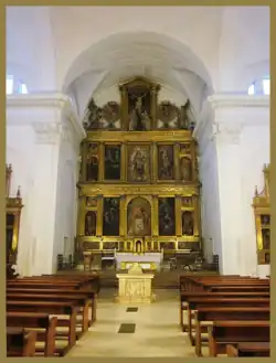 Retablo Mayor de la iglesia
