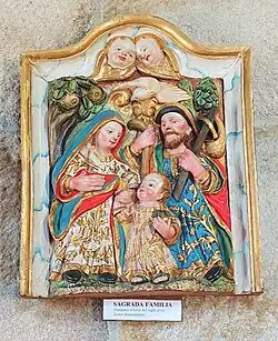 Relieve de la Sagrada Familia.